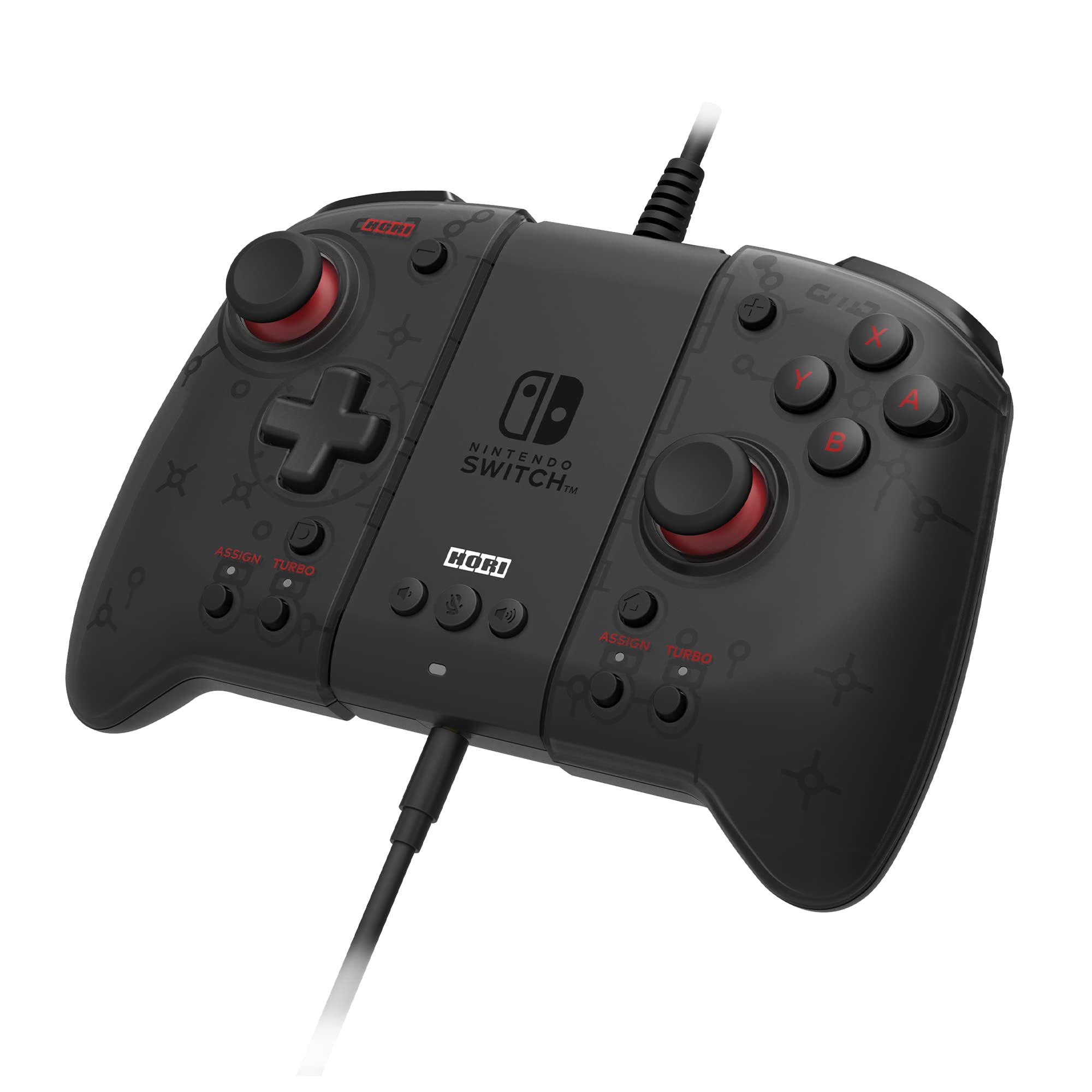 hori USB Split Pad Pro (Noir + Support) pour Nintendo Switch hori USB Split Pad Pro (Noir + Support) pour Nintendo Switch